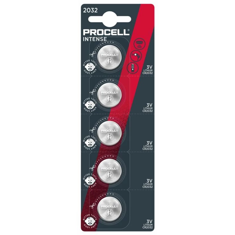 DURACELL PROCELL INTENSE CR2032 BL5