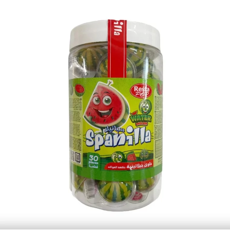 SPANILLA PUNJENE GUMENE KUGLICE S OKUSOM LUBENICA 10G