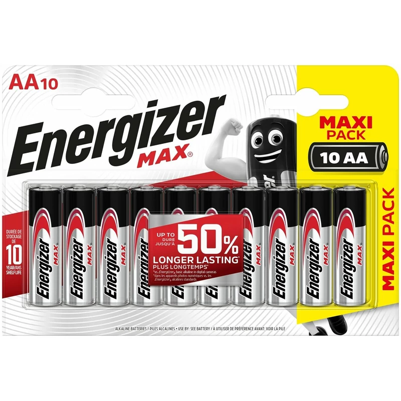 ENERGIZER MAX ALKALNA NORMALNA BATERIJA 10KOM