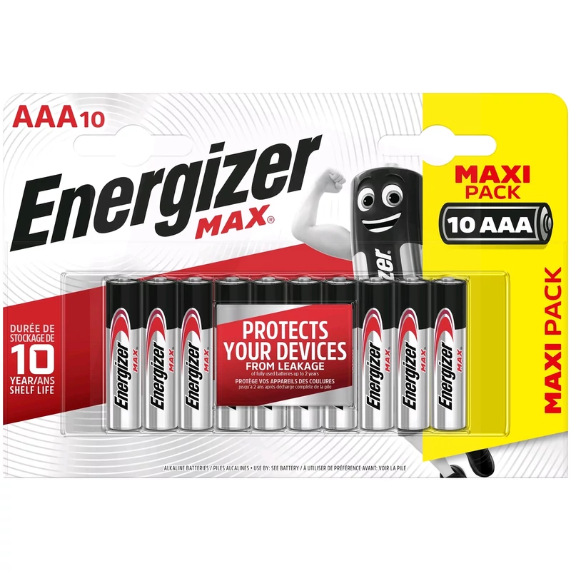 ENERGIZER MAX ALKÁLI MIKROELEM 10 DB