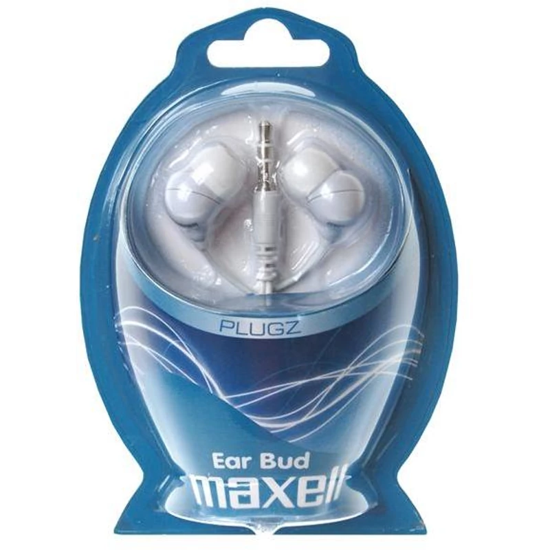MAXELL SLUŠALICE SILIKON BIJELE