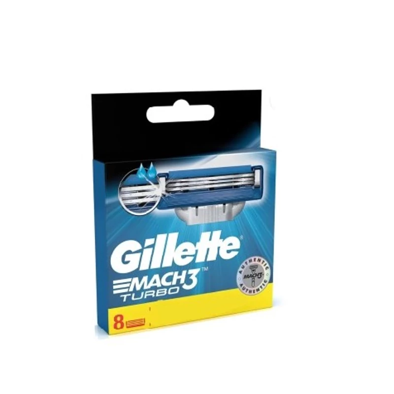 GILLETTE MACH 3 TURBO GLAVA ZA BRITVU 8KOM B