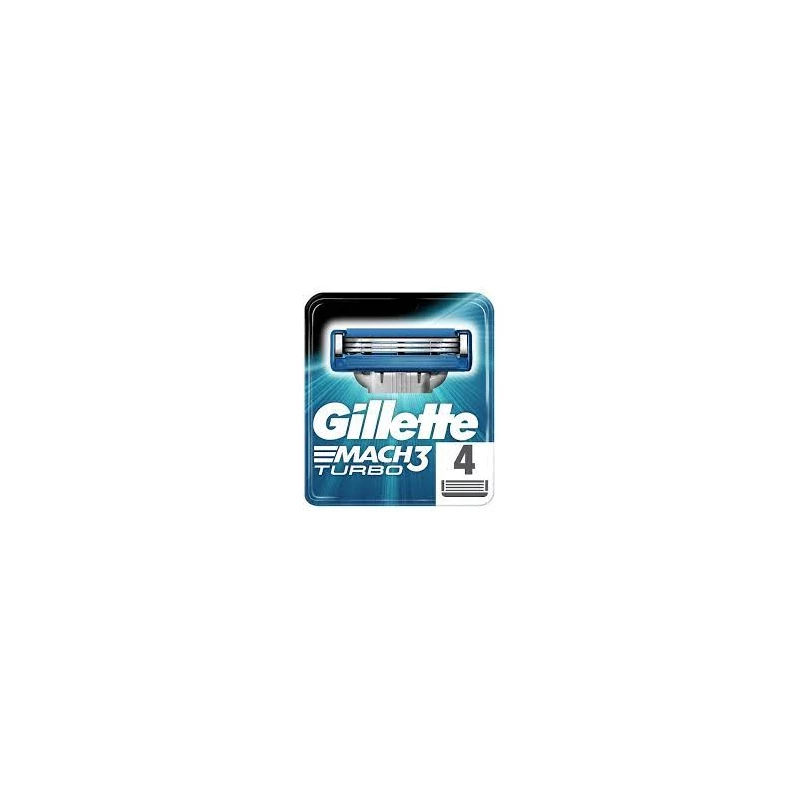 GILLETTE MACH 3 TURBO BOROTVAPENGE 4DB B