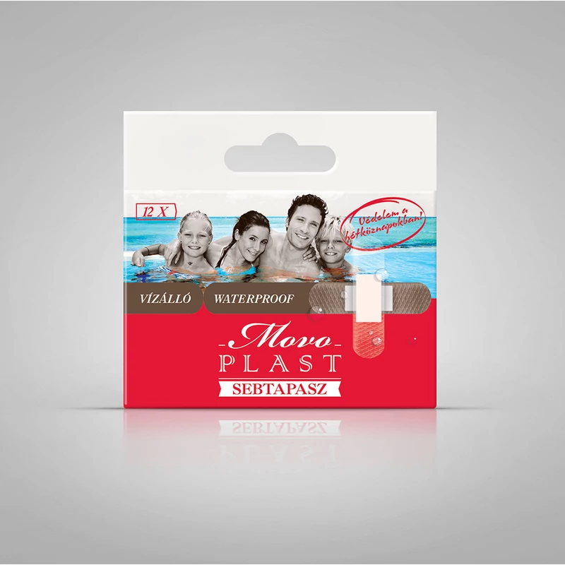 MOVOMED FLASTER 12 KOM. VODOOTP. PROZIRNI