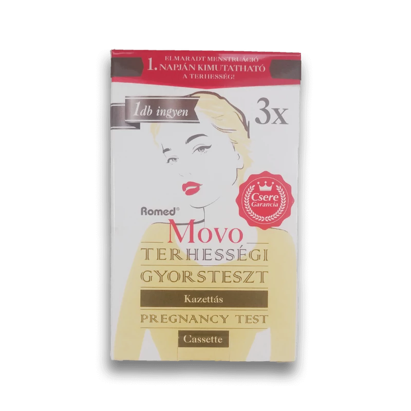 MOVOMED TERHESSÉGI TESZT KAZETTÁS 3DB