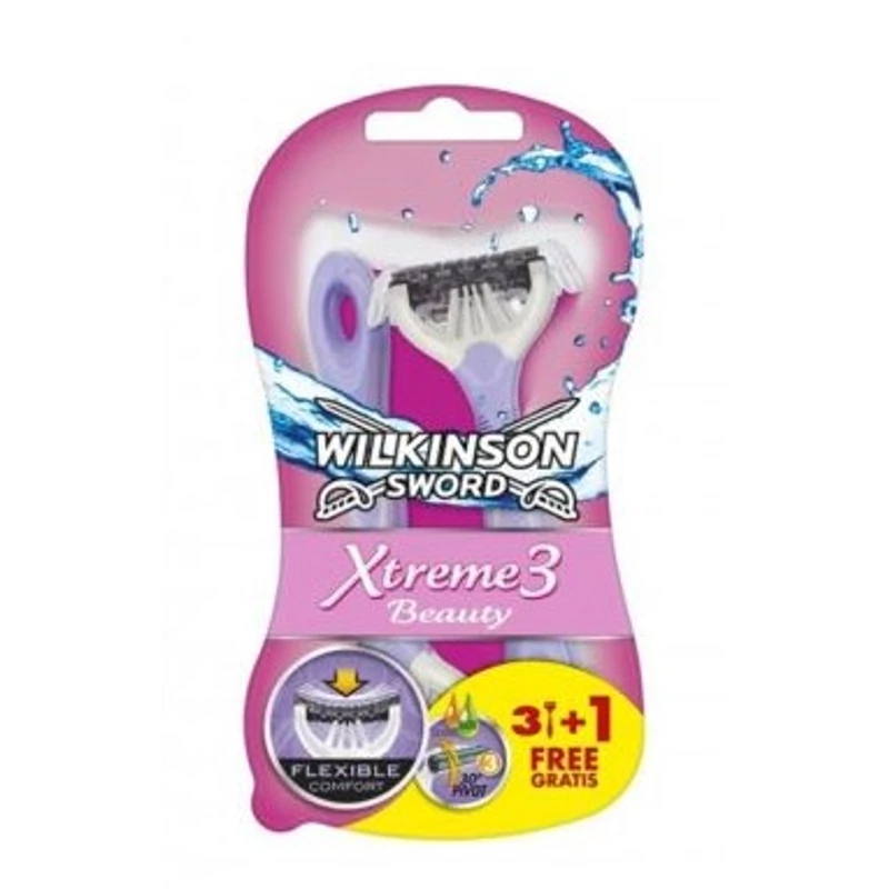 WILKINSON XTREME3 BEAUTY 3+1 KOM ŽENSKA OŠTRICA
