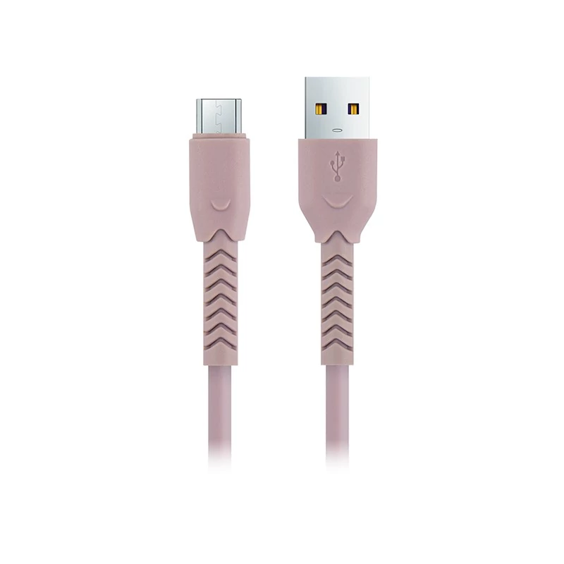 MAXLIFE KÁBEL 1M USB-MICRO USB PINK