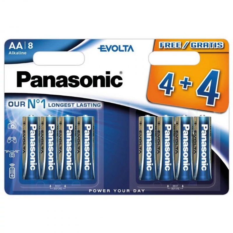 PANASONIC ECO CLIPSTRIP LR6 8DB EC