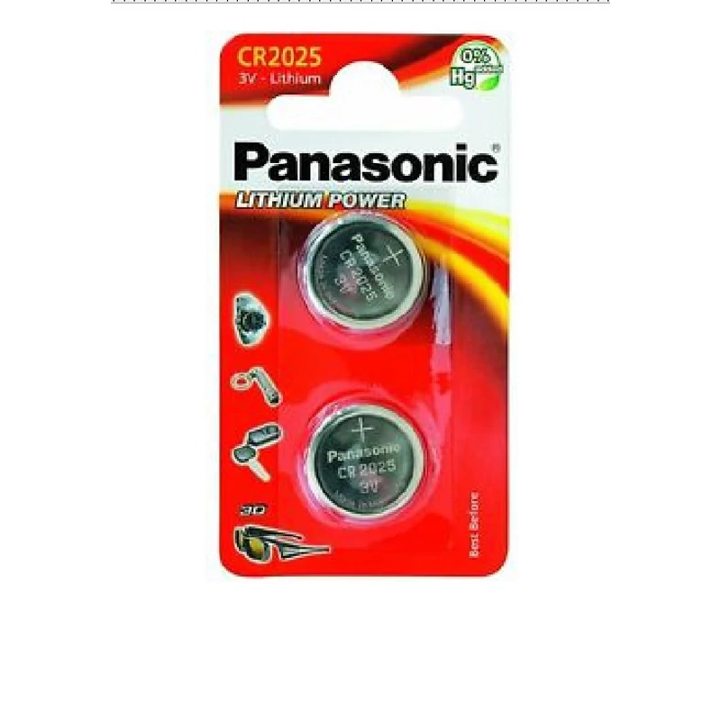 PANASONIC LÍTHIUM CR2025 2DB 