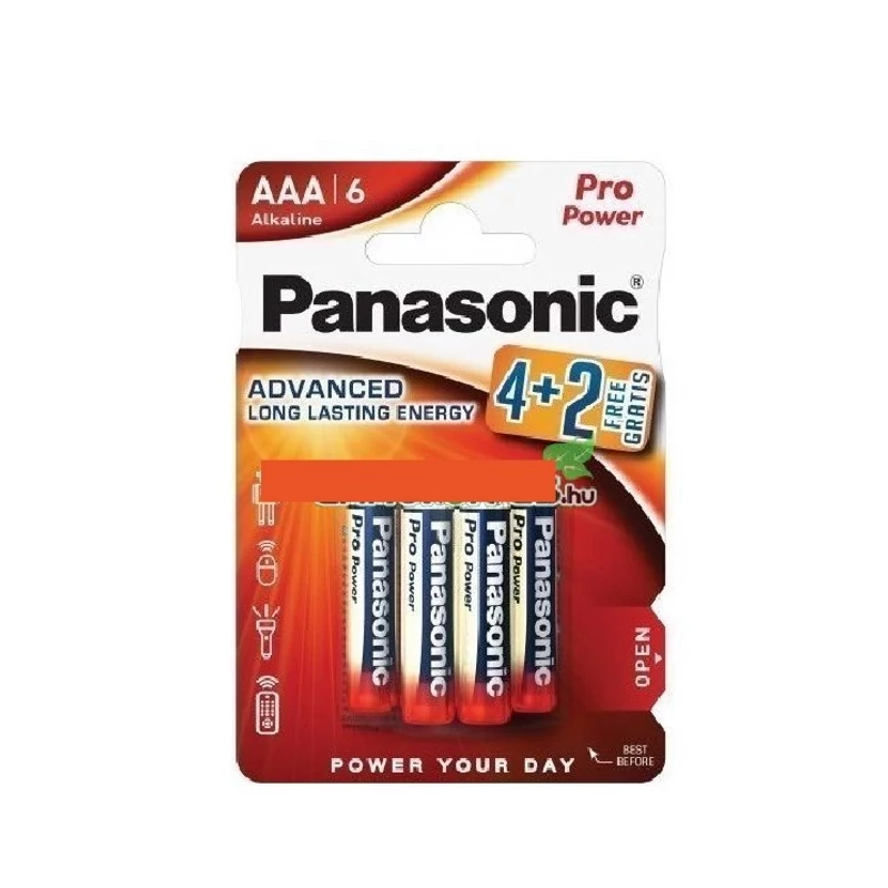 PANASONIC PRO POWER EXTRATARTÓS LR03 6DB