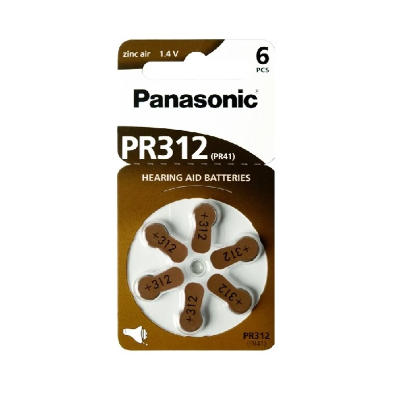 PANASONIC ZINC AIR PR312 6DB