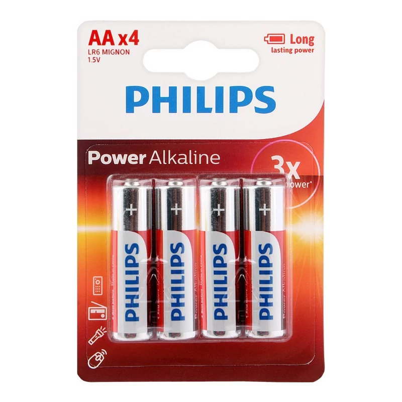 PHILIPS POWER ALKALINE AA 4 KOM