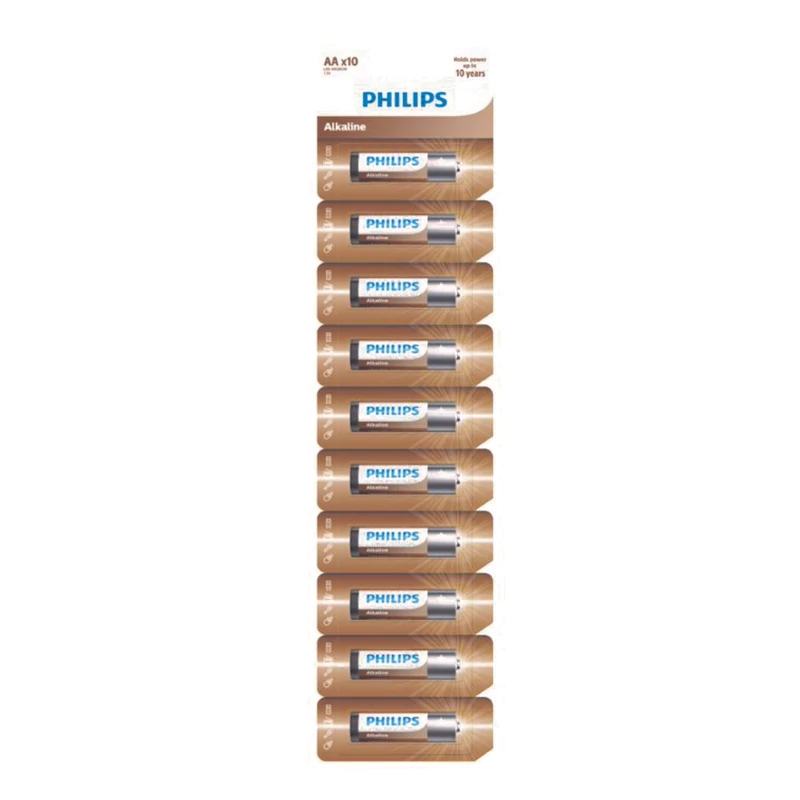 PHILIPS ENTRY ALKALINE AA  10 DB/LEVÉL