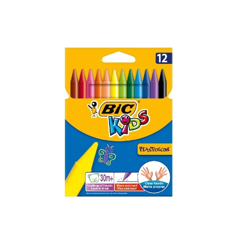 BIC PLASTIC DECOR MASNA KREDA 12KOM