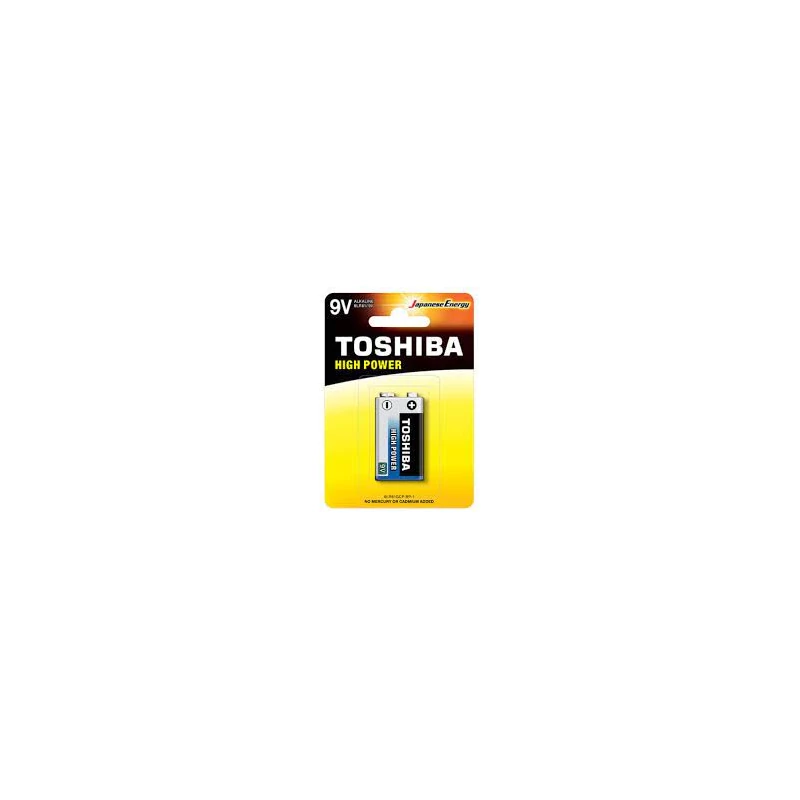 TOSHIBA HIGH POWER ALKALNA 9V BATERIJA 1KOM