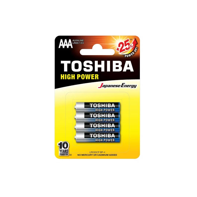 TOSHIBA HIGH POWER ALKA. MIKRO ELEM BL4