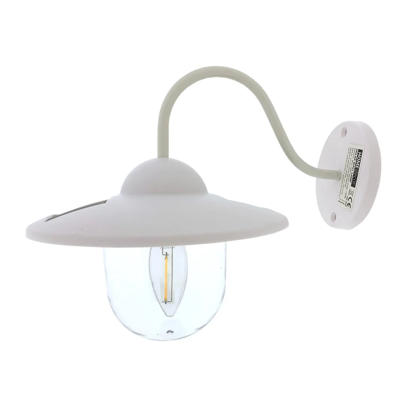 HOME DECOR SOLARNA ZIDNA SVJETILKA BIJELA