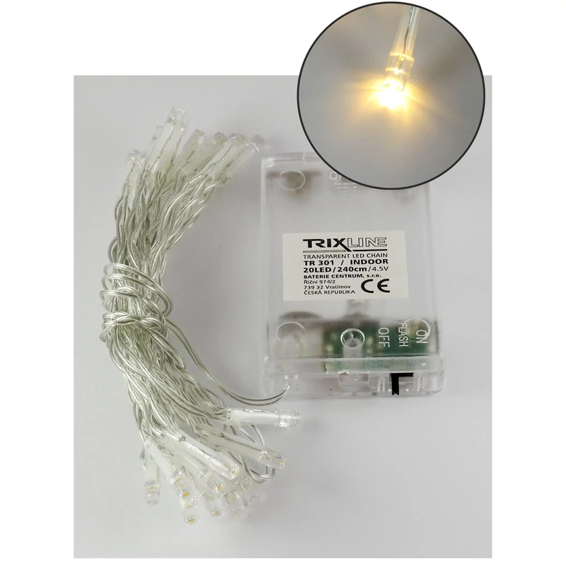 TRIXLINE KAR. LED FÉNYF. 240CM, 20LED