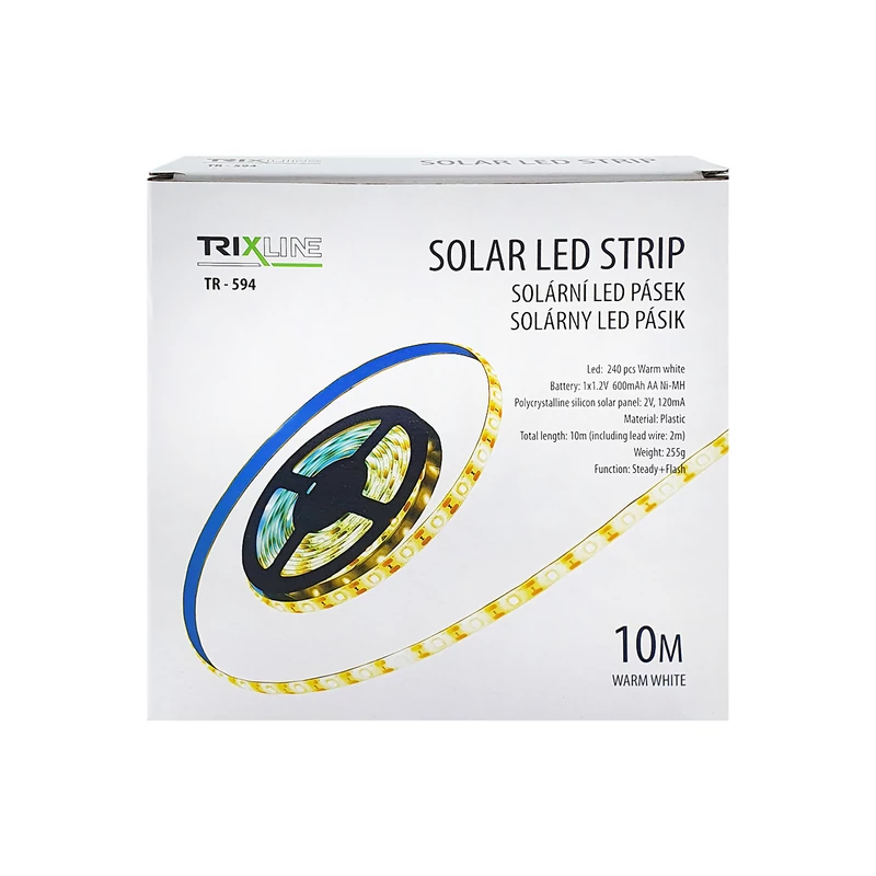 TRIXLINE SOLAR LED SZALAG 10 M