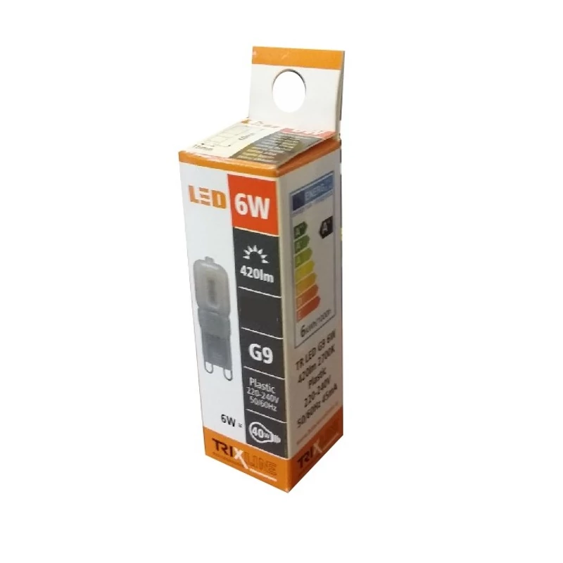 TRIXLINE LED G9 6W 420 LUMEN 2700K 10.1