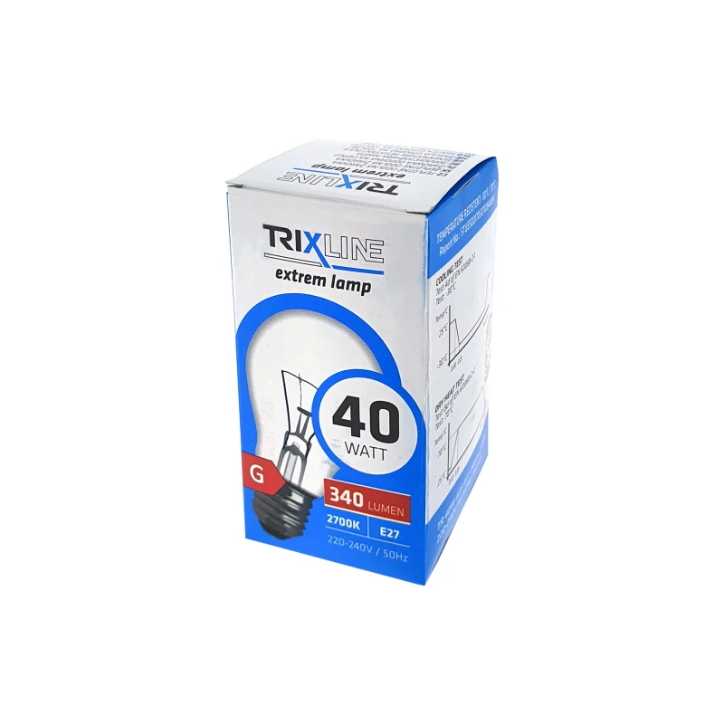 TRIXLINE SPECIÁLIS NORMÁL IZZÓ 40W