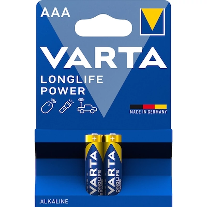 VARTA LONGLIFE POW. ALKÁLI MIKROELEM 2DB