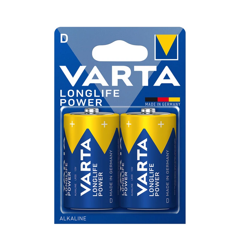 VARTA LONGLIFE POW. ALKALNA D 2KOM/BL