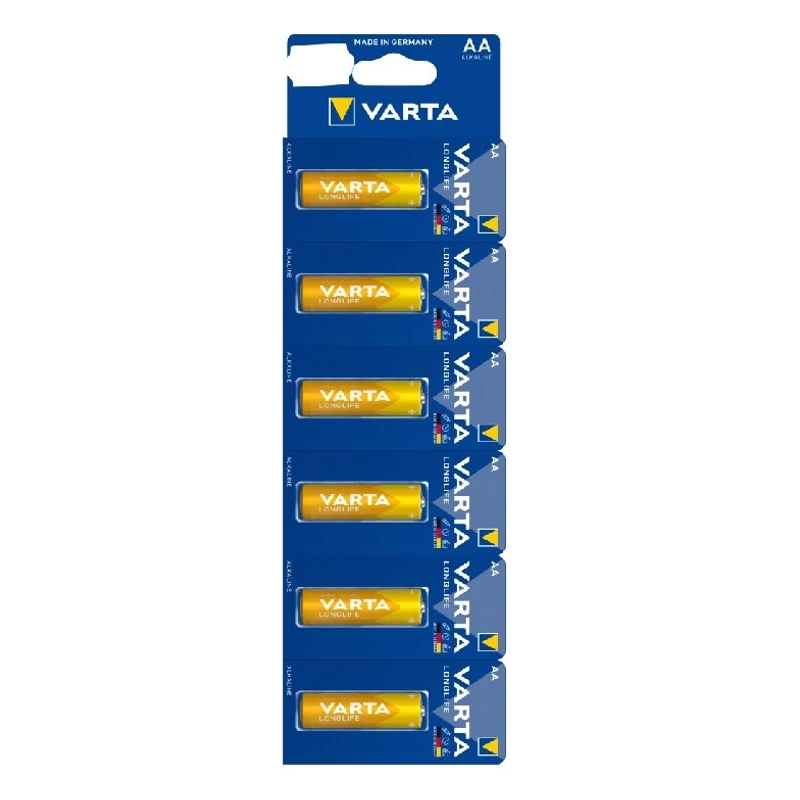 VARTA LONGLIFE ALKÁLI MIKROELEM 6DB/LEV