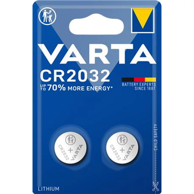 VARTA LITHIUM 6032 CR2032 BL2