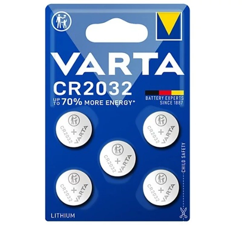 VARTA LITHIUM 6032 CR2032 BL5