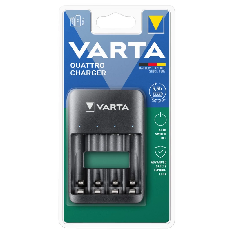 VARTA VALUE USB QUATTRO TÖLTŐ ÜRES