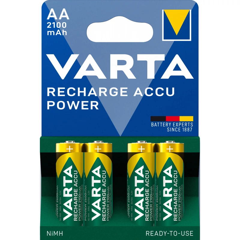VARTA AKKUMULÁTOR R2U 2100mAh AA 4DB