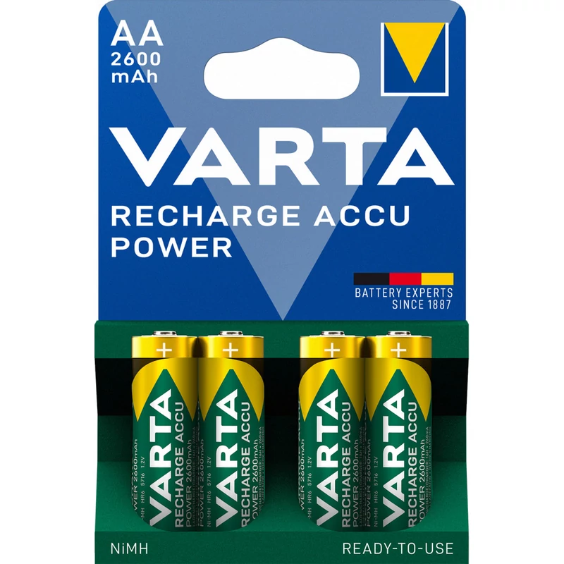 VARTA AKUMULATOR R2U 2600mAh AA 4KOM