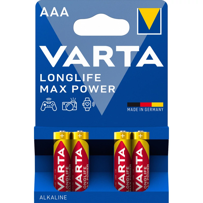 VARTA LL. POW. MAX. ALKALNA AAA BATERIJA 4KOM/BL