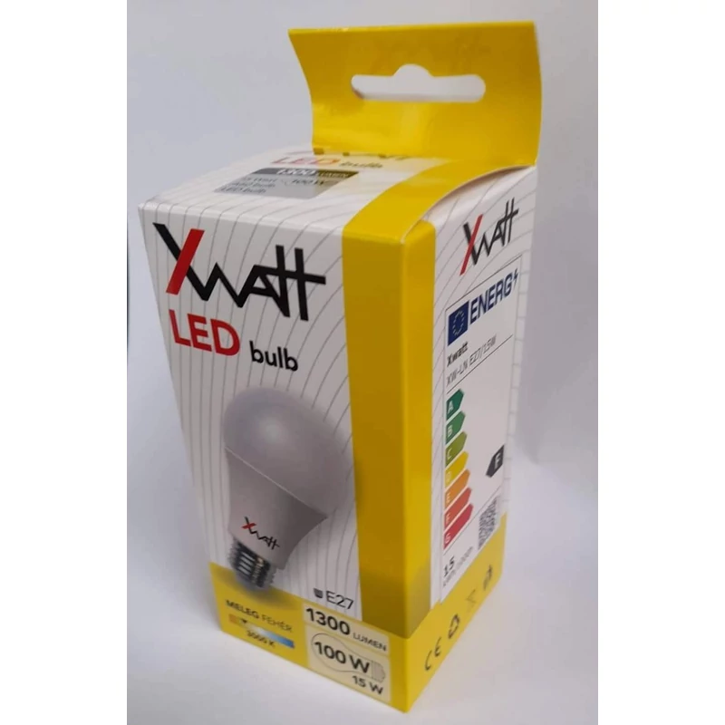 XWATT LED IZZÓ NORMÁL E27 15W