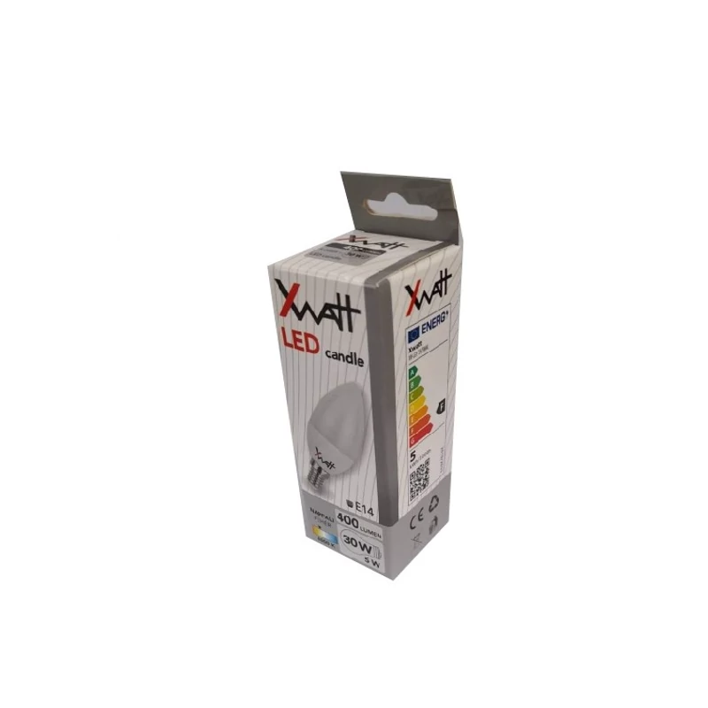 XWATT LED IZZÓ GYERTYA E14 5W 4000K