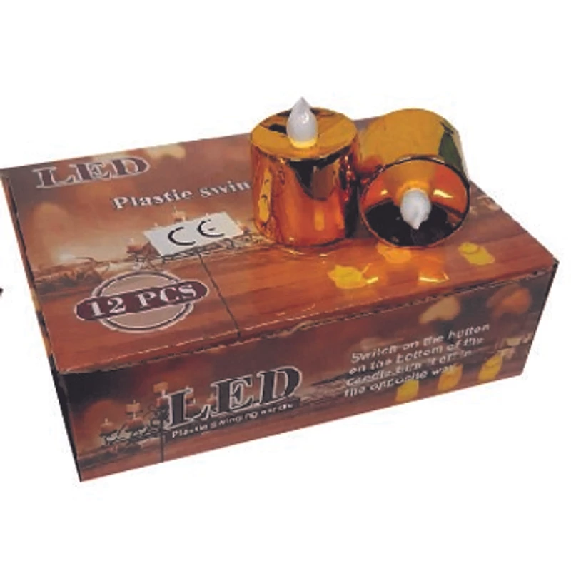 XWAT LED SVIJECA ZLATO 3,7X4CM SREDNJE