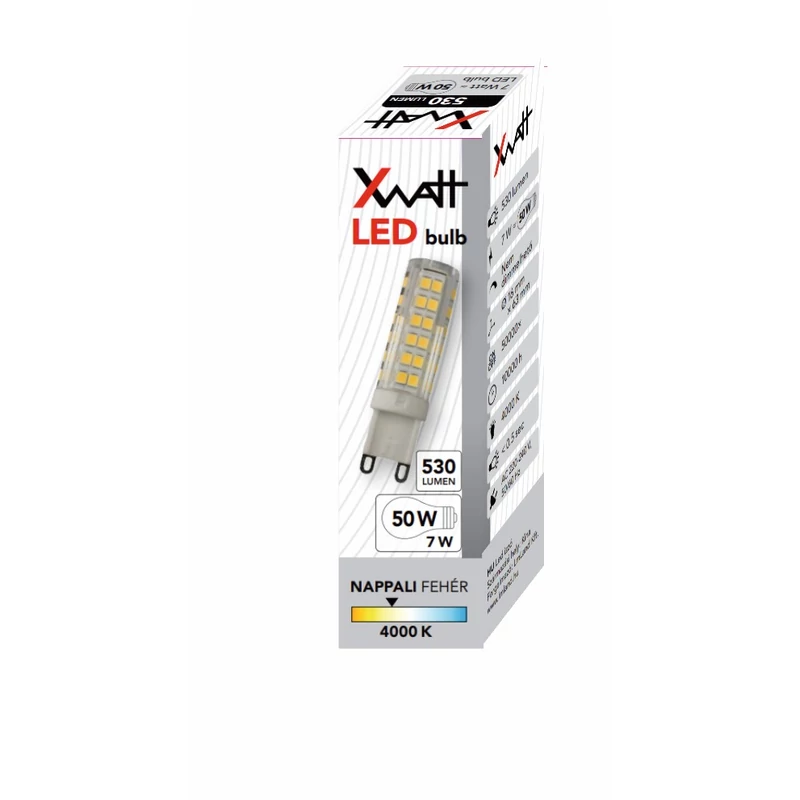 XWATT LED IZZÓ G9 7W 4000K