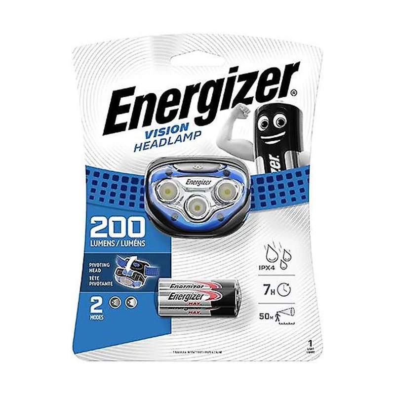ENERGIZER HEADL VIS 3LED+3AAA  200L KÉK