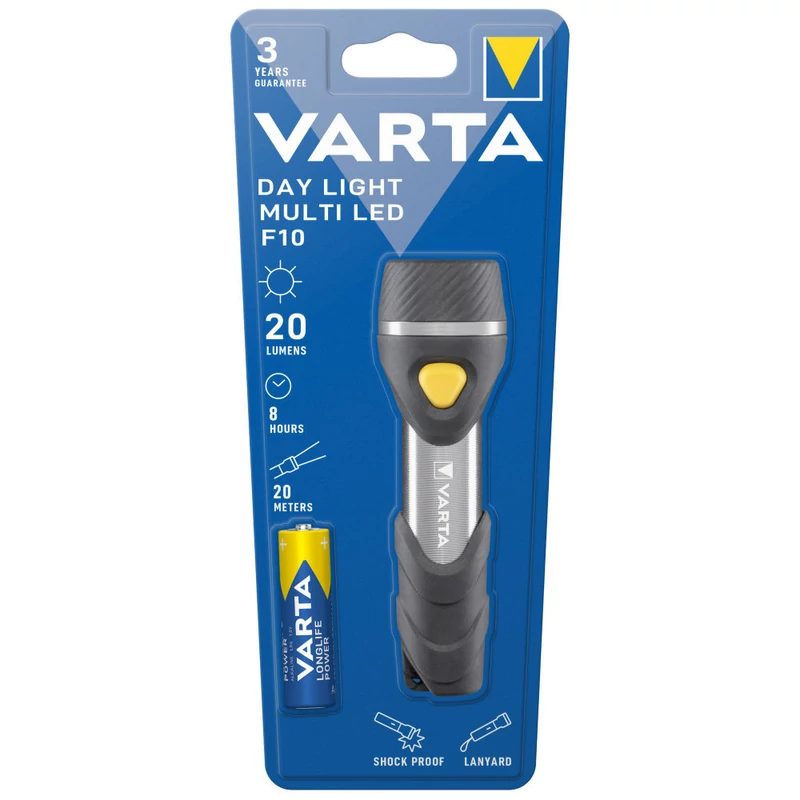 VARTA DAY LIGHT MULTI LED F10 BATERIJ SVJETILJKA
