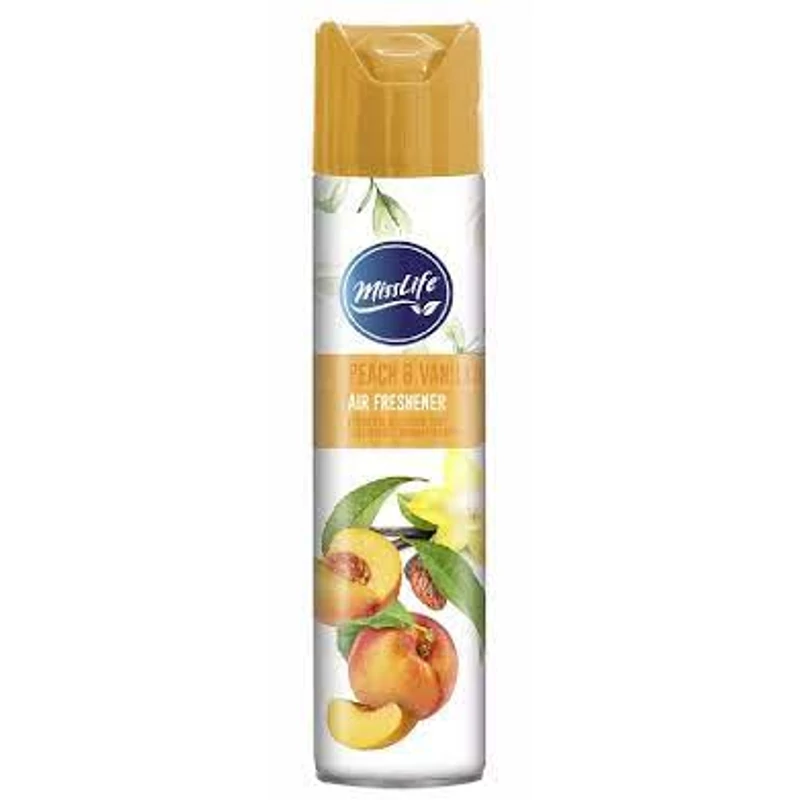 MISS LIFE LÉGFRISS 300ML SPRAY PEACH&VAN