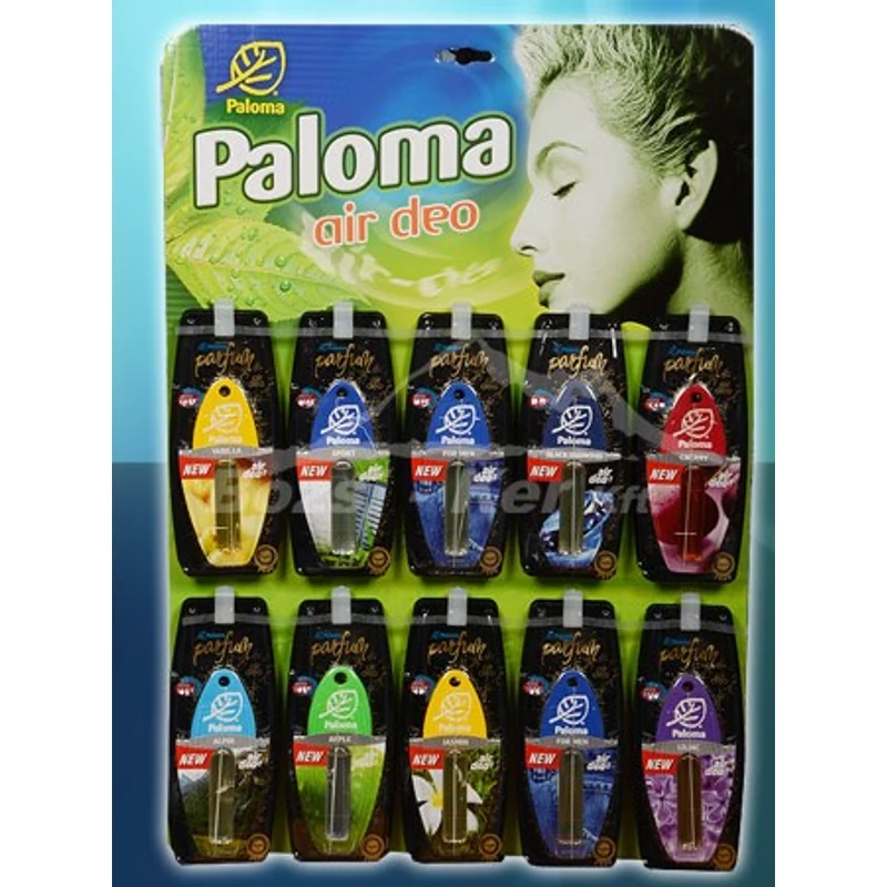 PALOMA AUTÓPARFÜM DISPLAY ILLATOSÍTÓ 45