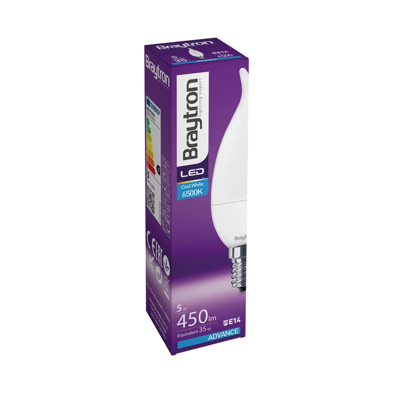 BRAYTRON LED DEK ŽARULJA SVIJEĆA E14 5W 65