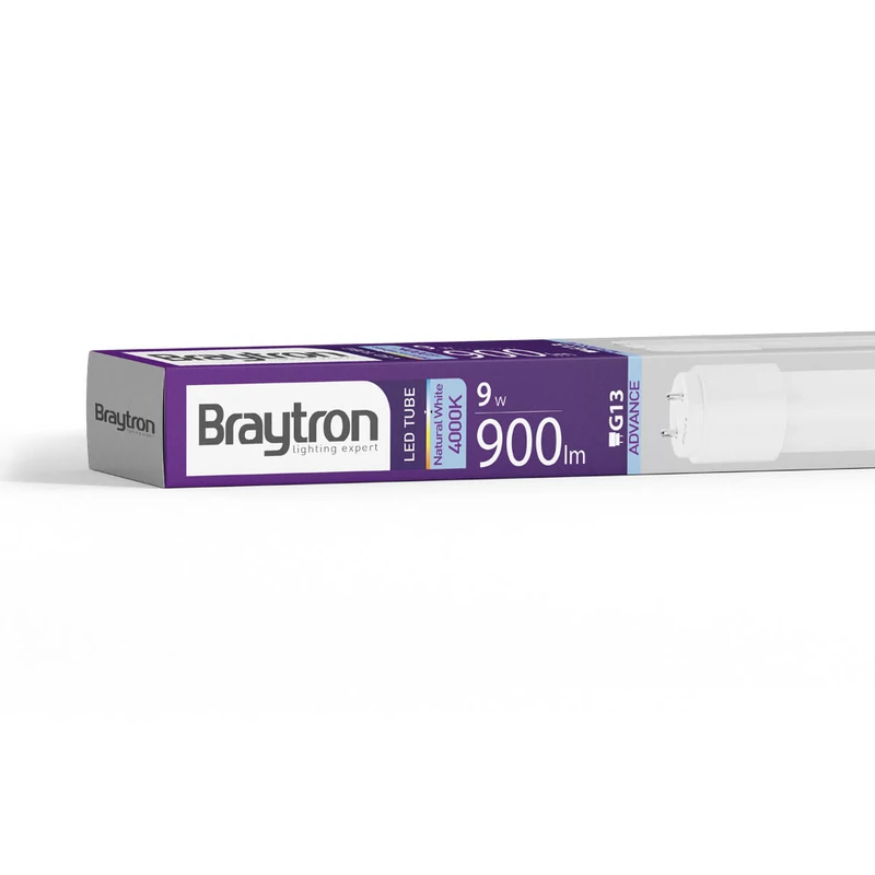 BRAYTRON T8 FÉNYCSŐ 9W 4000K 900LM